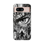 Manga Speed Lines Art Tough Phone Case