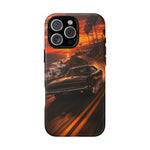 Charger RT Phone Case, Black Coastal Highway Motion Blur