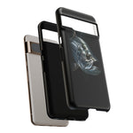 Tarpon Fishing Phone Case, Saltwater Portrait Black Cover, Gift