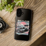 R34 Skyline GT-R Sakura Mountain JDM Tough Phone Case Gift
