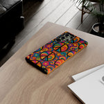 Peace Love Rainbow Spiral Art Tough Phone Case