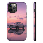 Silver Hakosuka Skyline Mirror Lake Tough Phone Case