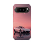 White FD RX-7 Blush Pink Sky Tough Case