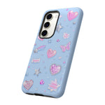 Stars Hearts 2000s Kid Metallic Art Tough Phone Case
