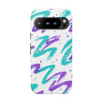Squiggle Cup Pattern 90s Kid Phone Case Tough Cover