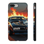 Firebird Trans Am Black Gold Eagle Art Tough Phone Case