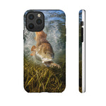 Redfish Strike Phone Case, Grass Flats Fishing Cover for Anglers