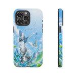 Copy of Silver Butterflies Tough Case | Blue Sky Water Droplets Phone Cover