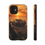 Sunset Skyline R32 on Pier phone case | Tough Covers