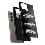 R32 Skyline Phone Case White, Three-View Vector Cover, Gift GTR Fans