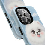 Samoyed Kawaii Snowball Chibi Art Tough Phone Case