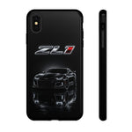 ZL1 Camaro phone case | tough phone case, black muscle car design