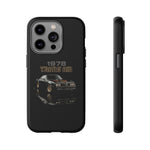 1978 Trans Am Phone Case Featuring Black Firebird Muscle Car Artwork