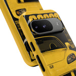 S2000 Spa Yellow Retro 90s JDM Car Tough Phone Case
