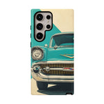 1957 Bel Air Turquoise Retro Tough Phone Case Classic Car Art Cover