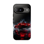 Z06 C8 Phone Case, Red Smoke Studio Reflection Cover