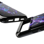 Holographic Wolf Phone Case, Fractured Prism Iridescent Cover