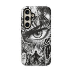Manga Speed Lines Art Tough Phone Case