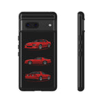 Z28 Red Triview Phone Case Classic Car Illustration