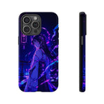 Neon Shrine Maiden phone case | Tough Case, anime vaporwave