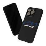 Blue C8 ZR1 Phone Case for Supercar Enthusiasts