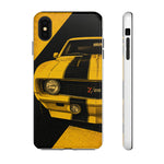 Z28 Yellow Camaro Retro Poster Tough Phone Case
