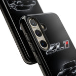 ZL1 Camaro phone case | tough phone case, black muscle car design