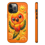 Sun Conure Kawaii Citrus Art Tough Phone Case