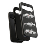 R32 Skyline Phone Case White, Three-View Vector Cover, Gift GTR Fans