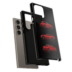 Red 370Z Sports Coupe Tough Phone Case for JDM Enthusiasts