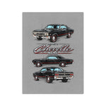 1967 Chevelle SS Illustration Blanket | Classic Muscle Car Throw