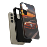 Supra MK4 Orange Touge Night JDM Speed Art Tough Phone Case