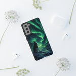 Husky Dog Aurora Watch Tough Phone Case
