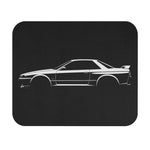 R32 Skyline GT-R Outline Mouse Pad | Racing Car Desk Mat