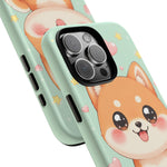 Shiba Inu Kawaii Chibi Smile Pet Dog Art Tough Phone Case