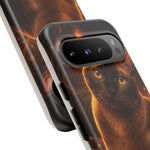 Burmese Golden Sable Portrait Art Tough Phone Case