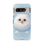 Samoyed Kawaii Snowball Chibi Art Tough Phone Case