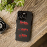 Red 370Z Sports Coupe Tough Phone Case for JDM Enthusiasts