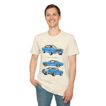 1965 Mustang Fastback T-Shirt | Vintage Car Illustration, Retro Racing