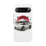NSX Retro Mount Fuji Illustration JDM phone case | Tough Cover