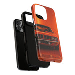 Orange Cuda Phone Case, 71 Classic Muscle Car Tough Cover