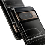 Black Charger RT Phone Case, 68 Classic Muscle Car Cover, Mens Gift