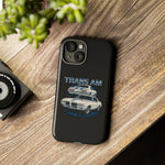 1969 Trans Am White Blue Stripe Tough Phone Case Cover Gift
