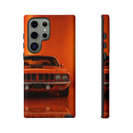 Orange Cuda Phone Case, 71 Classic Muscle Car Tough Cover