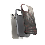Rainy Temple Stairs Autumn Phone Case Ink Art Tough Case