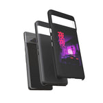 MK4 Supra Purple Night Vaporwave JDM Tough Phone Case Cover