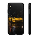 Aggressive Yellow C7 Z06 Tough Phone Case