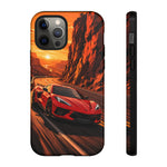 Red C8 Desert Canyon Sunset Phone Case Tough Case