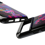 Neon Parrot Cocktails phone case | Tough Cases