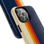 Retro Rainbow Stripe Phone Case | Tough Phone Case
